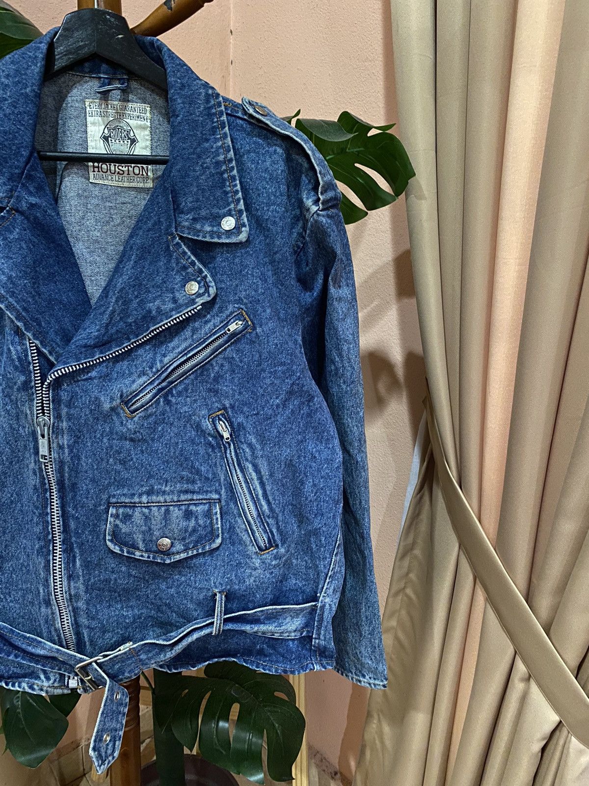 Vintage Houston Denim Riders Legend Jacket: Vintage Style for Men Size US L / EU 52-54 / 3 - 5 Thumbnail