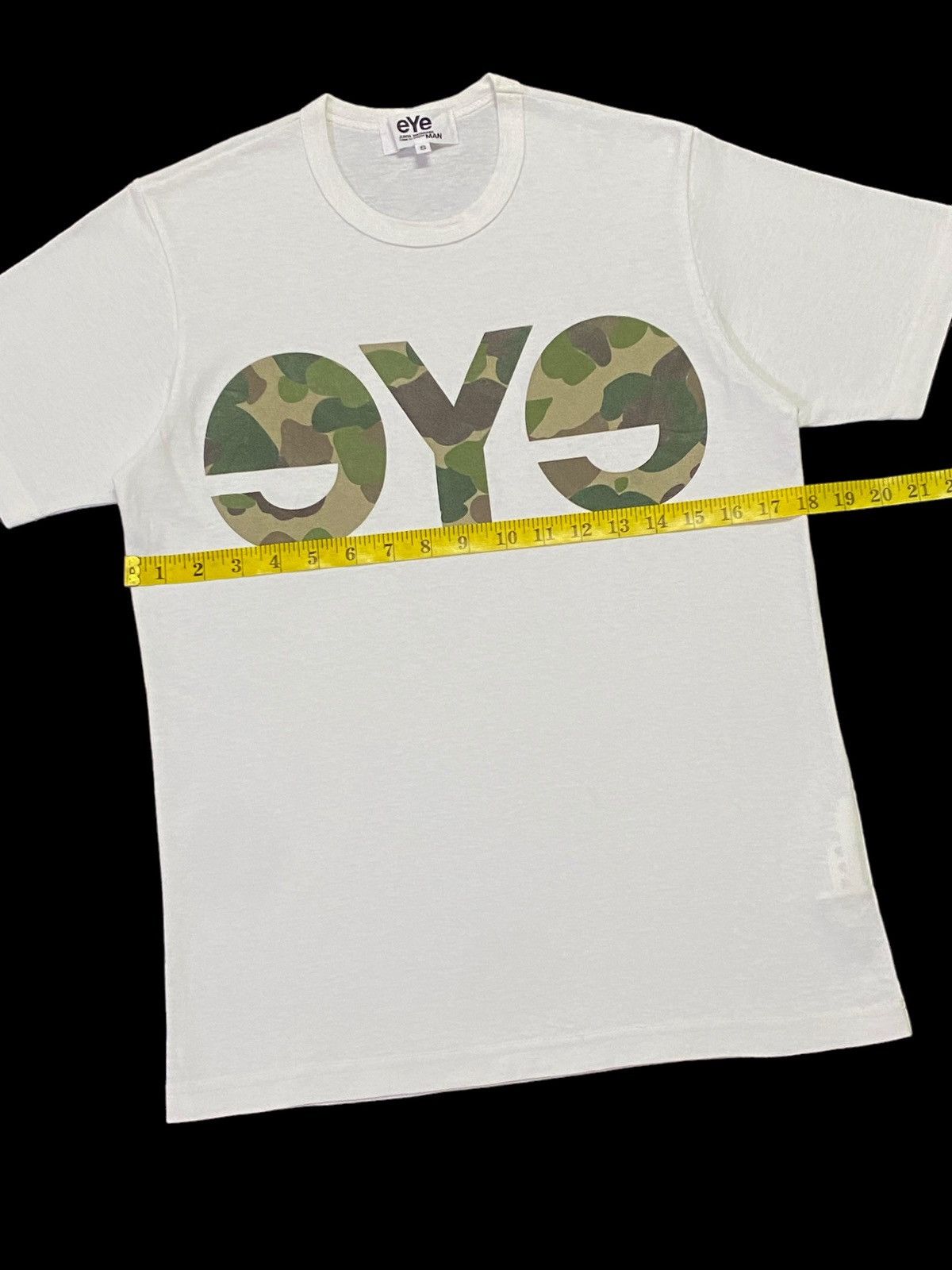 Comme des Garcons Junya Watanabe AD2015 EYE Camo Logo Shirt Size US S / EU 44-46 / 1 - 3 Thumbnail