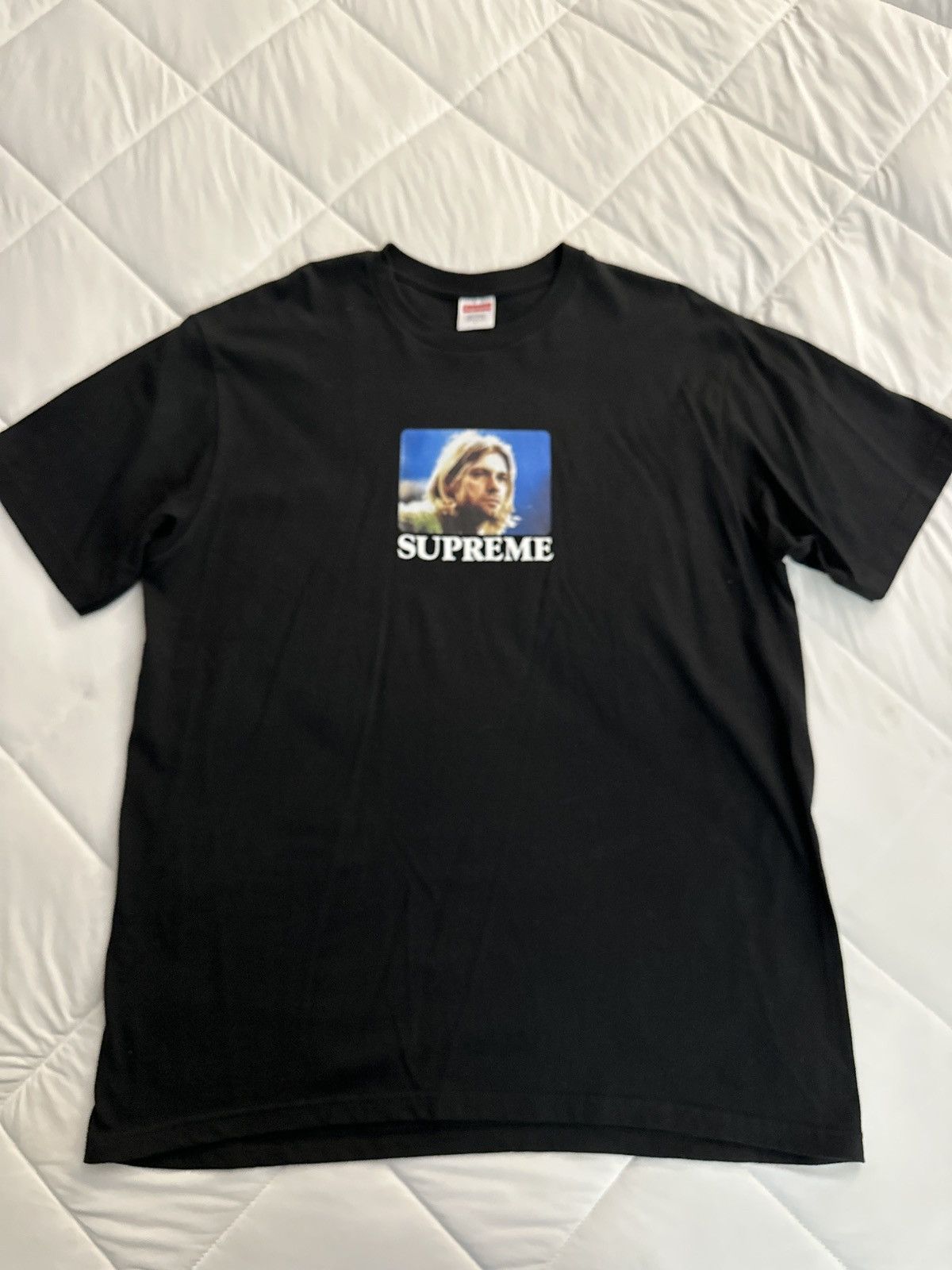 Supreme  Cobain Tee Black XLサイズ Supreme Kurt Cobain Tee XL Black 新品