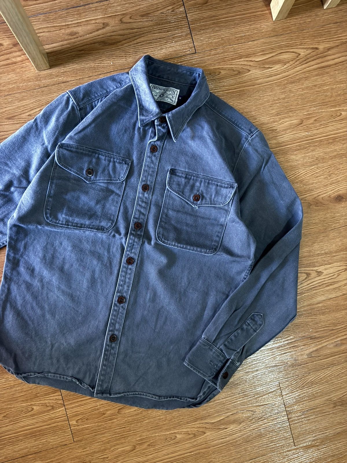 vtg freenote cloth shirt button up
