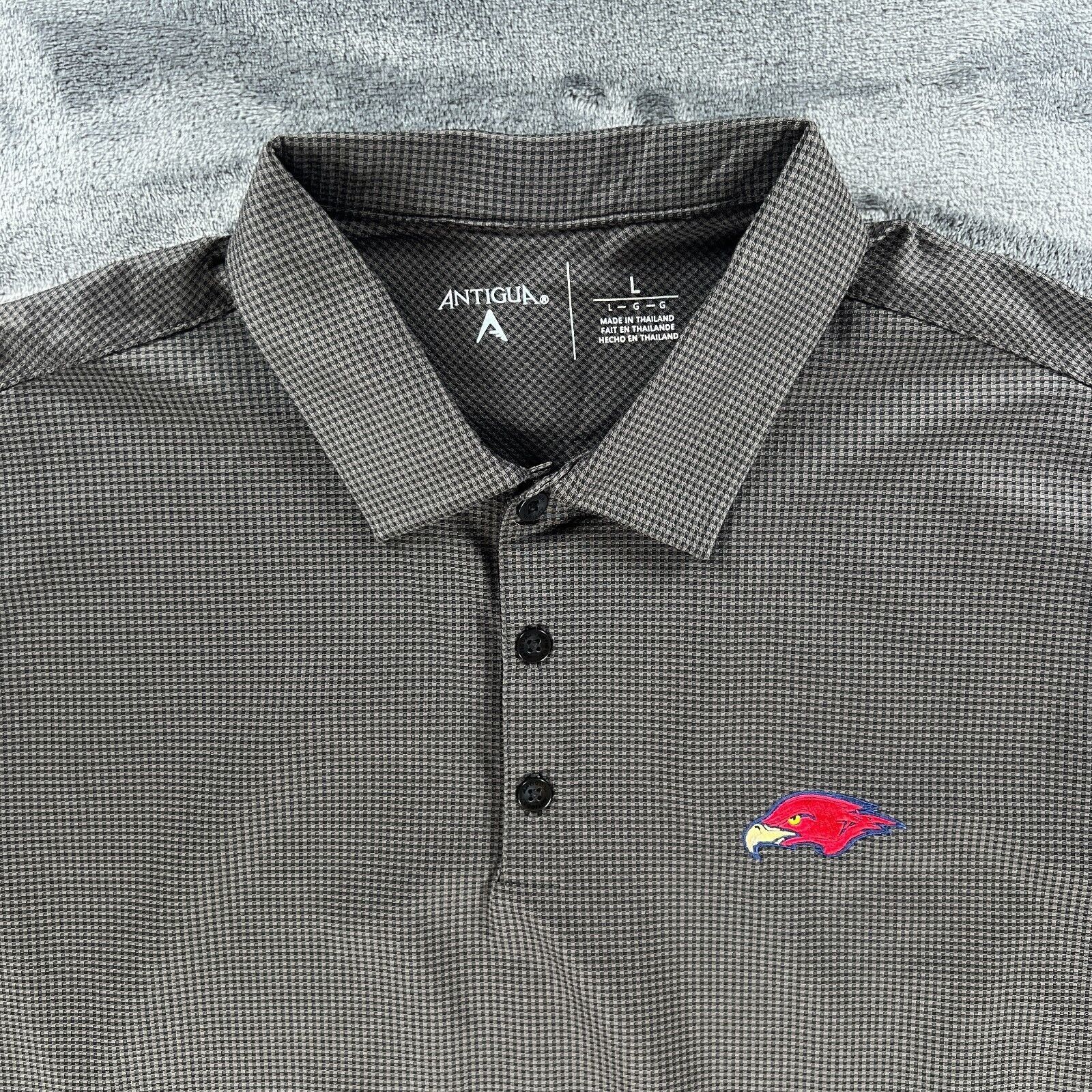 Antigua ANTIGUA Polo Shirt Men L NBA ATLANTA HAWKS Basketball Gray G Size US L / EU 52-54 / 3 - 3 Thumbnail