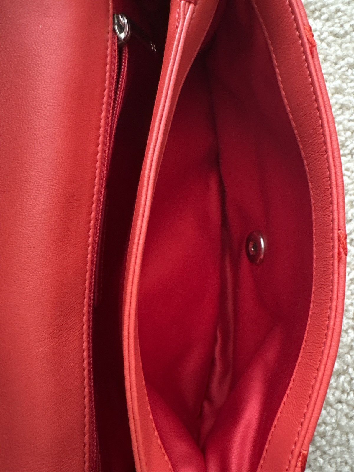 Chanel Chanel Red Wild Stitch Single Flap Bag Size ONE SIZE - 11 Thumbnail