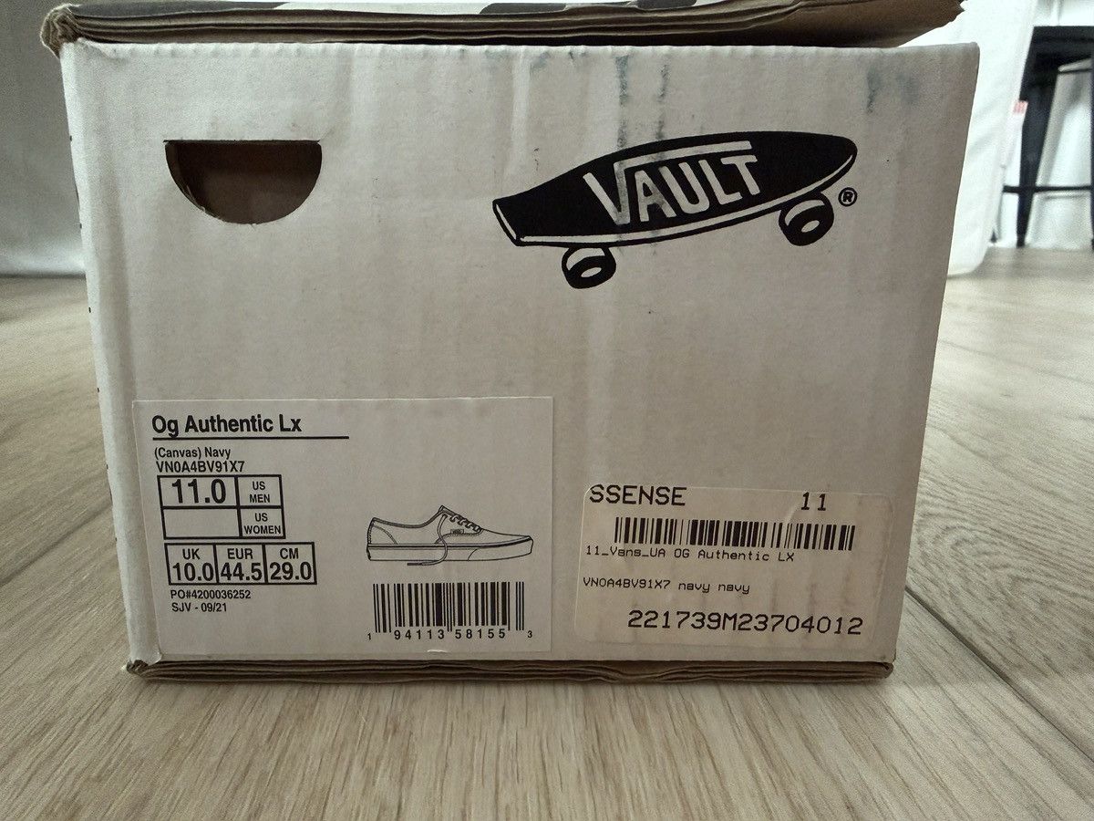 Vans Vans Vault OG Authentic LX Navy size 11 Size US 11 / EU 44 - 6 Thumbnail