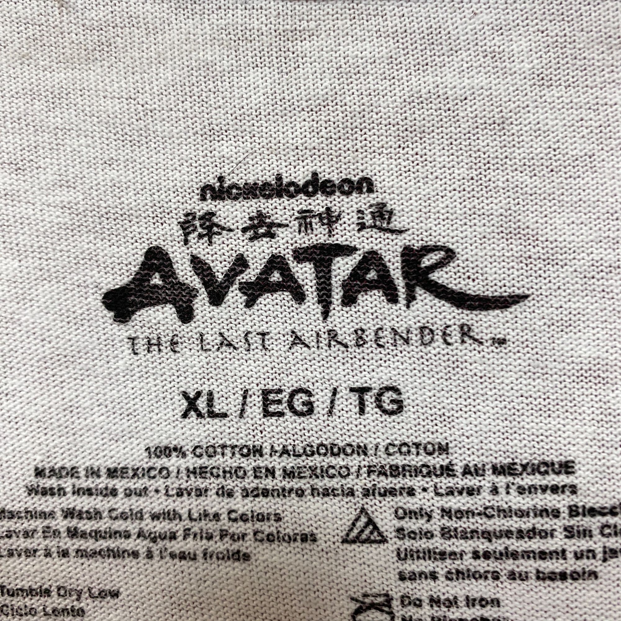 Nickelodeon Avatar The Last Airbender Anike white Tshirt size extra larg Size US XL / EU 56 / 4 - 4 Thumbnail