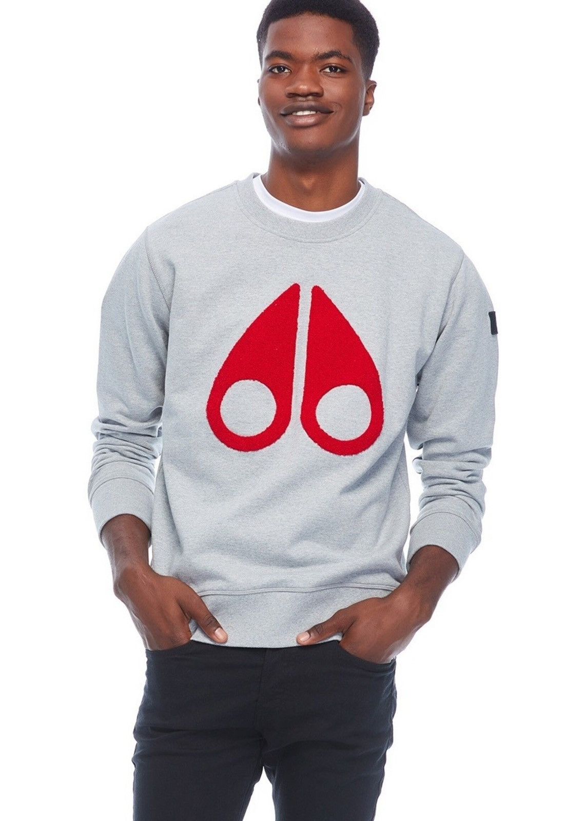 Moose Knuckles Moose Knuckle Moose Big Logo Crewneck Sweatshirt Sweater Size US S / EU 44-46 / 1 - 2 Thumbnail