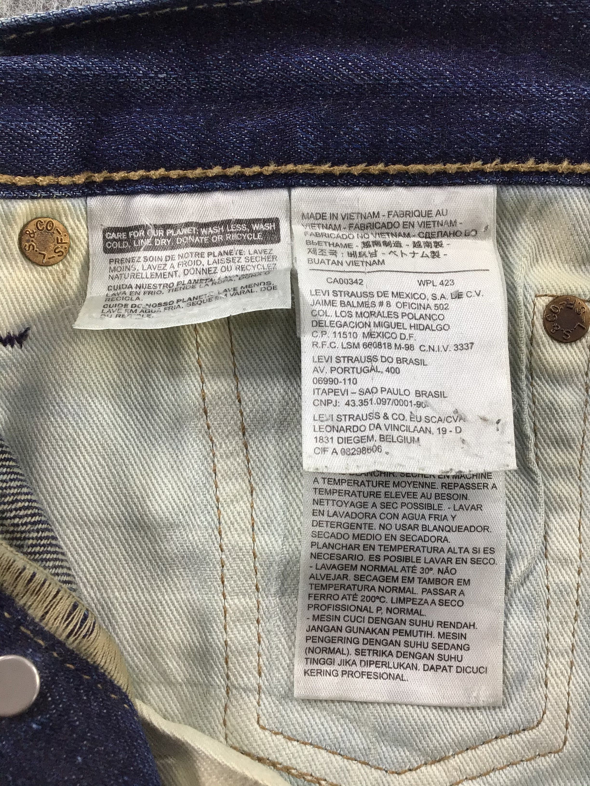 Levi's × Vintage Vintage Levis 501 Jeans-JM390 Size US 33 - 10 Thumbnail