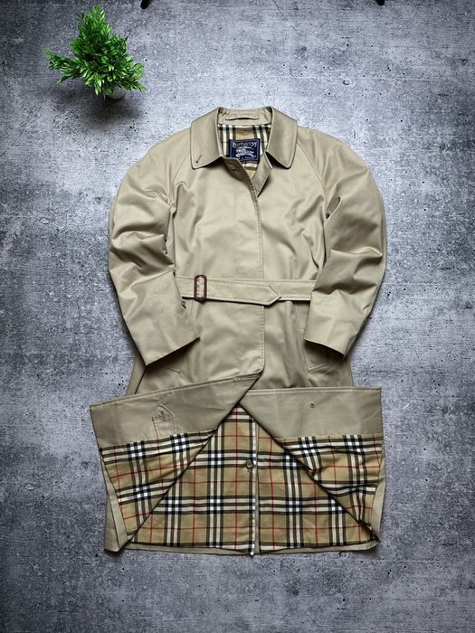 Burberry Prorsum Vintage 90s Burberry's Prorsum Nova Check Trench