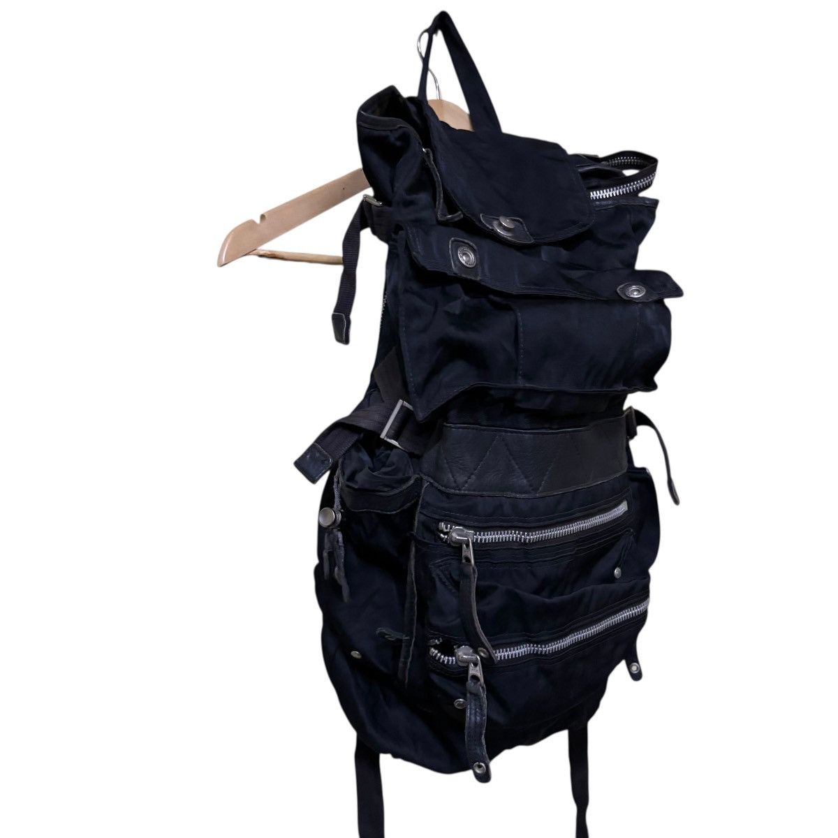 Japanese Brand Master piece backpack multi pocket (sun faded) Size ONE SIZE - 1 Thumbnail