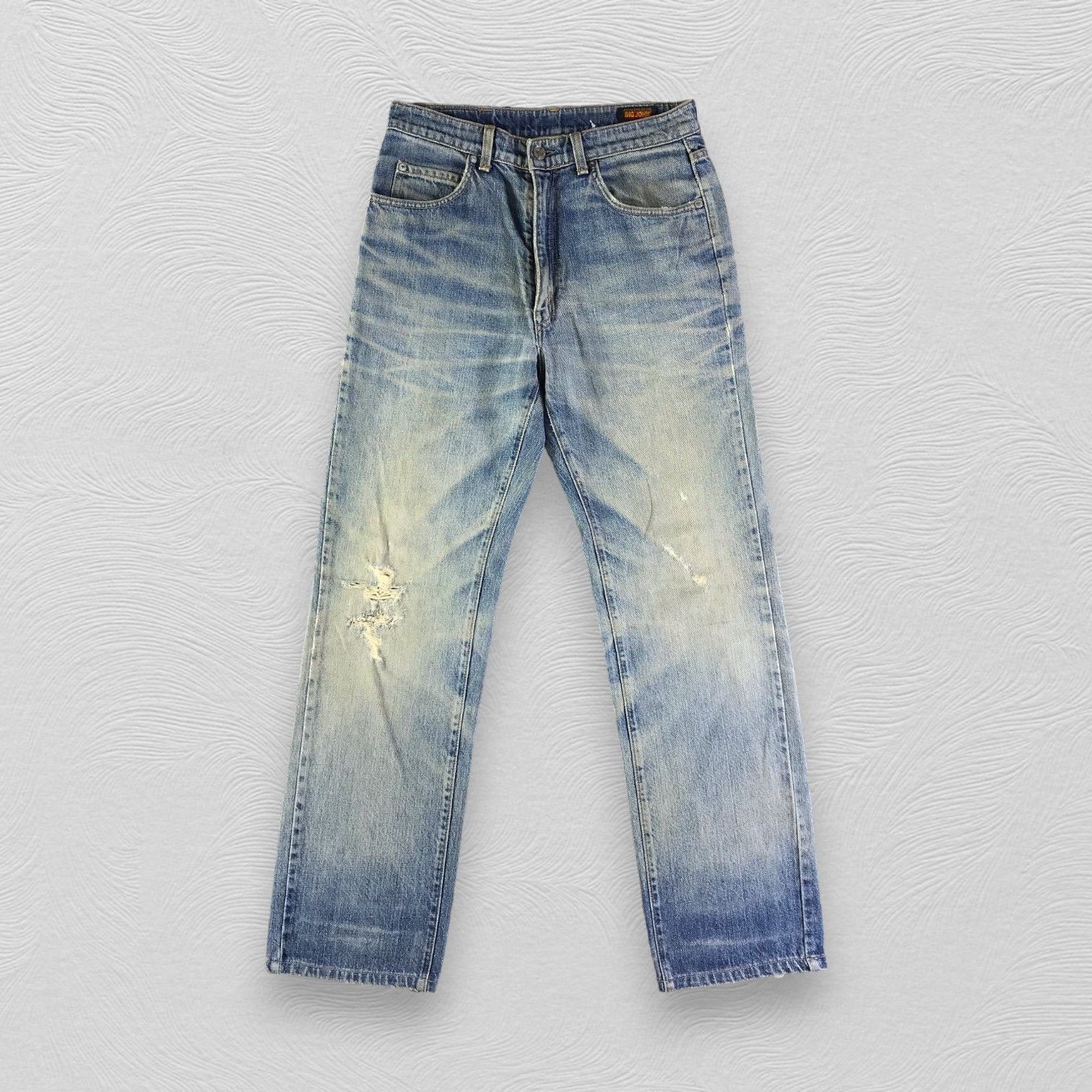 Big John Vintage Big John Jeans Rusty Blue Denim KJ2534 Size US 30 / EU 46 - 1 Thumbnail
