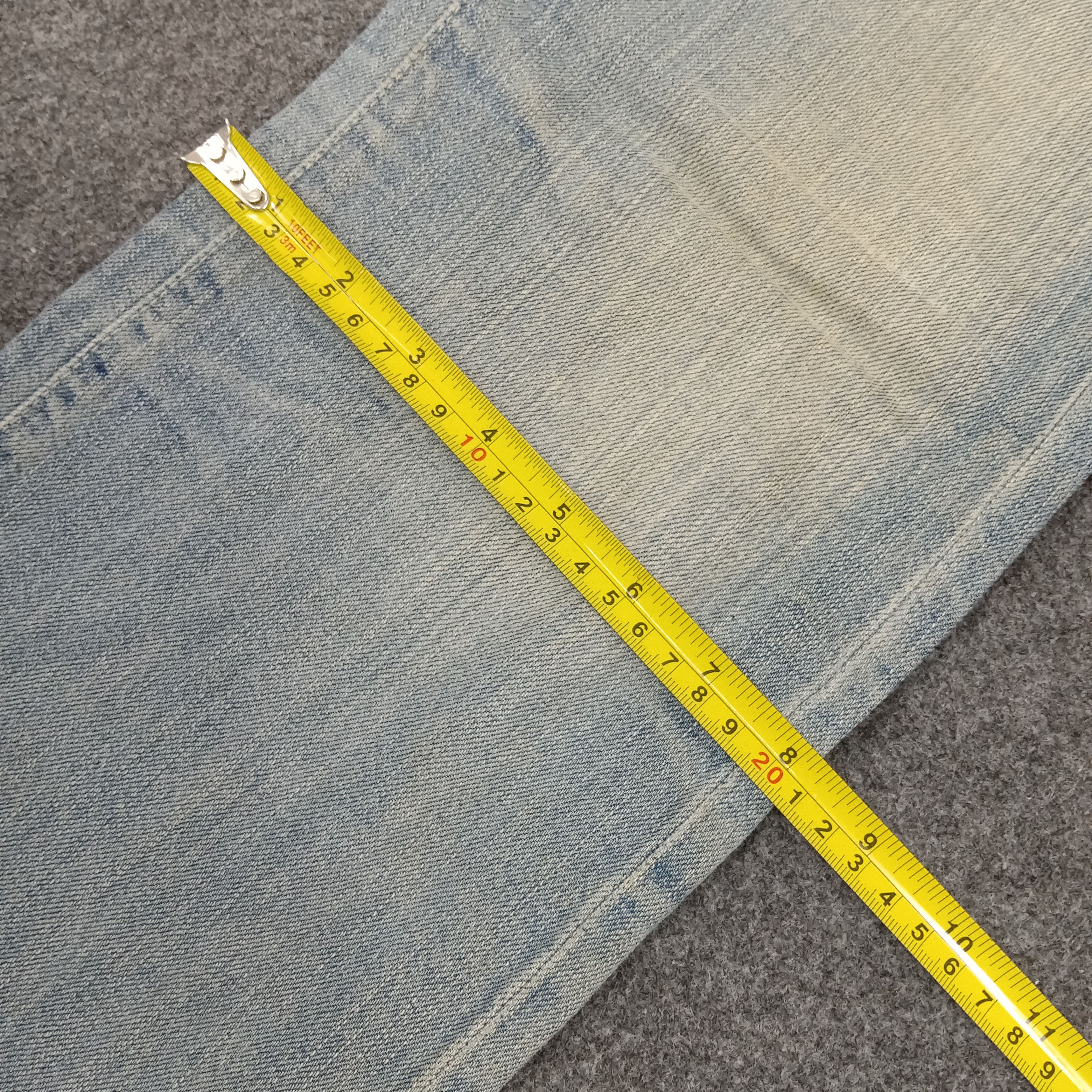 AG Adriano Goldschmied × Vintage Adriano Goldschmied American Distressed Style Jeans Size US 36 / EU 52 - 13 Thumbnail