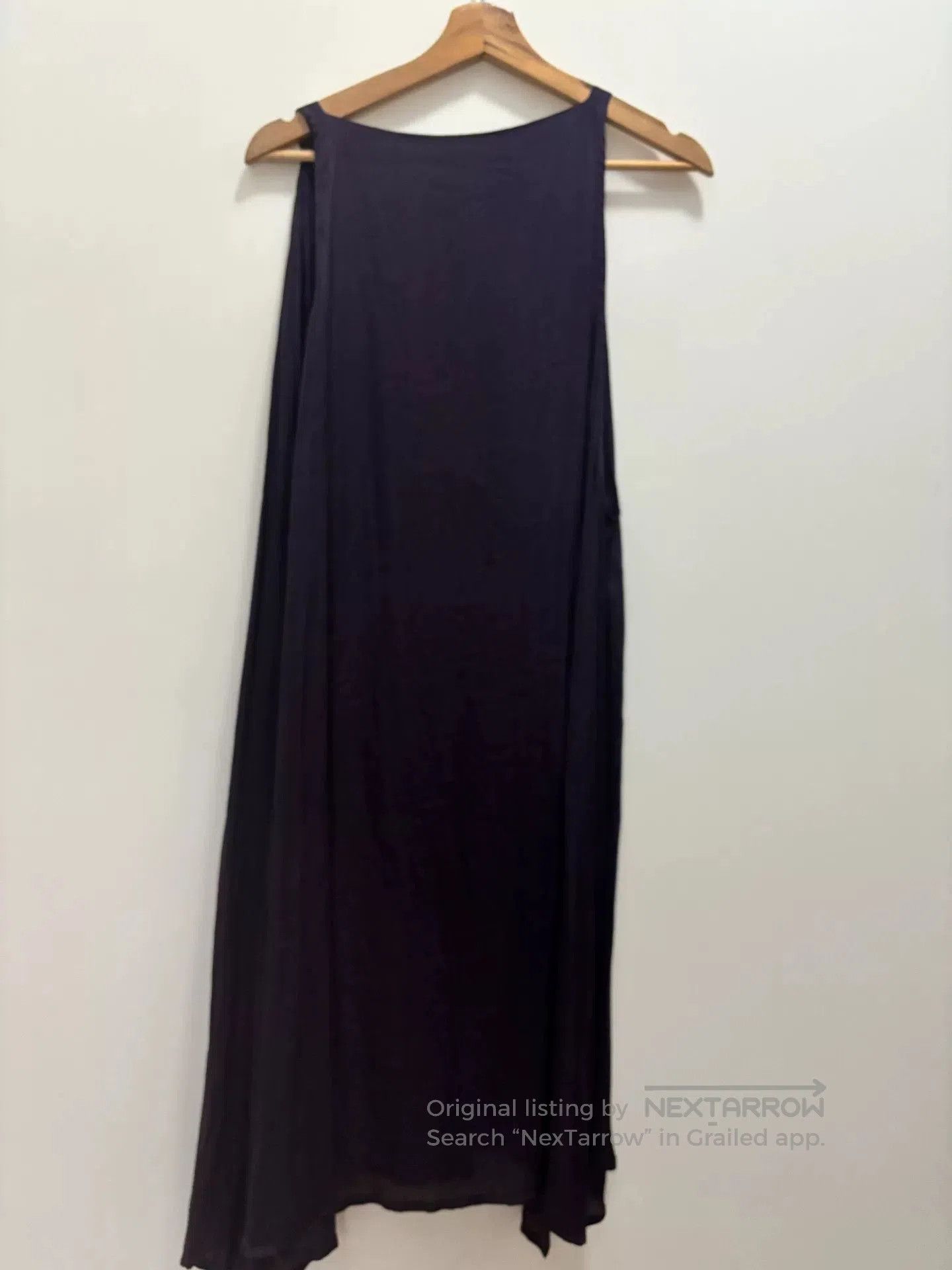 Ann Demeulemeester Ann Demeulemeester Purple Silk Long Dress. Size 33" - 5 Thumbnail
