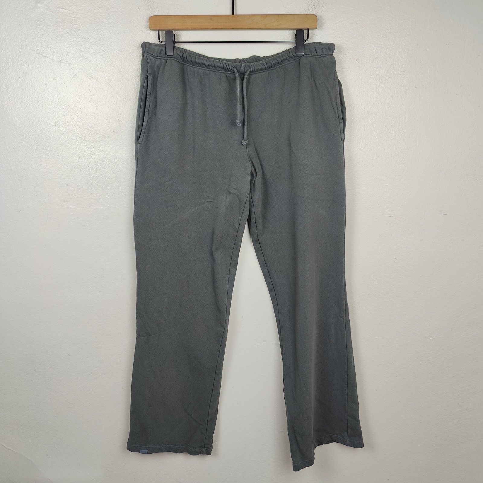 Other Set Active Sweatpants Womens Large Dark Gray 100% Cotton Size 32" / US 10 / IT 46 - 1 Thumbnail