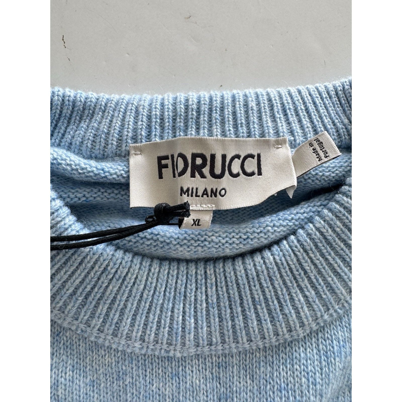 Fiorucci Fiorucci Blue Milano Angels Knit Jumper XL Size XL / US 12-14 / IT 48-50 - 3 Thumbnail
