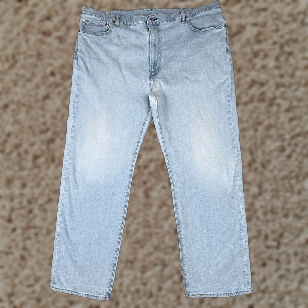 Levi's Levi's Jeans 42 Blue Denim 501? (Note: 500 Series) 42x29 Regular Fit Jeans - Levi's 500 Series Denim Blue Cotton 5-Pocket Button Zip Mens Size US 42 / EU 58 - 1 Thumbnail