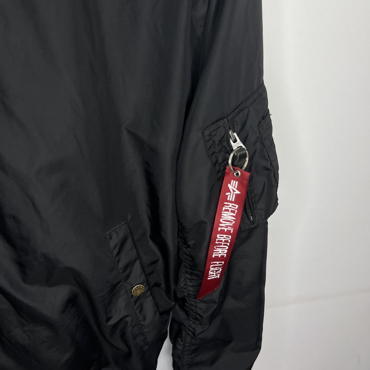 Alpha Industries Alpha Industries Bomber Jacket MA-1 Black Nylon L size Size US L / EU 52-54 / 3 - 5 Thumbnail