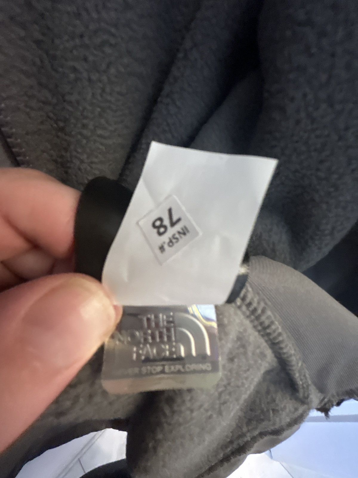 SKIMS The North Face x SKIMS 1995 Denali fleece jacket gunmetal S Size S / US 4 / IT 40 - 12 Thumbnail