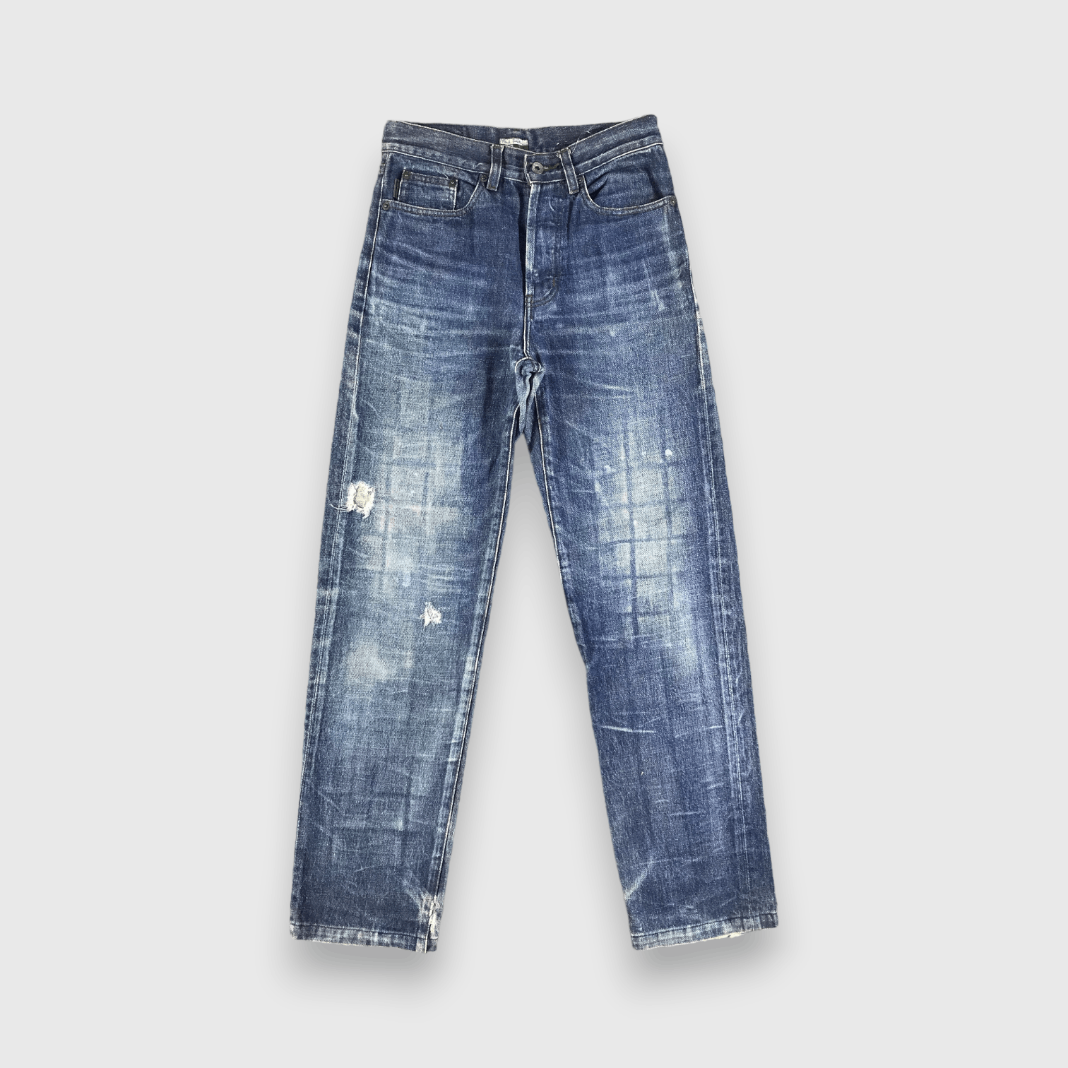 Japanese Brand Paul Smith Jeans Distressed Blue Denim -J2862 Size US 29 - 1 Thumbnail
