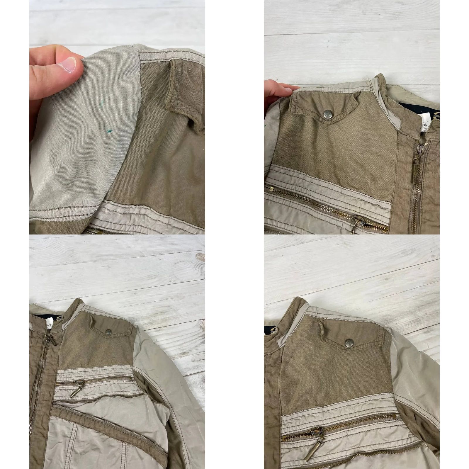 Just Cavalli VINTAGE Just Cavalli Jacket Beige 90s Luxury Y2K Men Size 48 Size US M / EU 48-50 / 2 - 8 Thumbnail