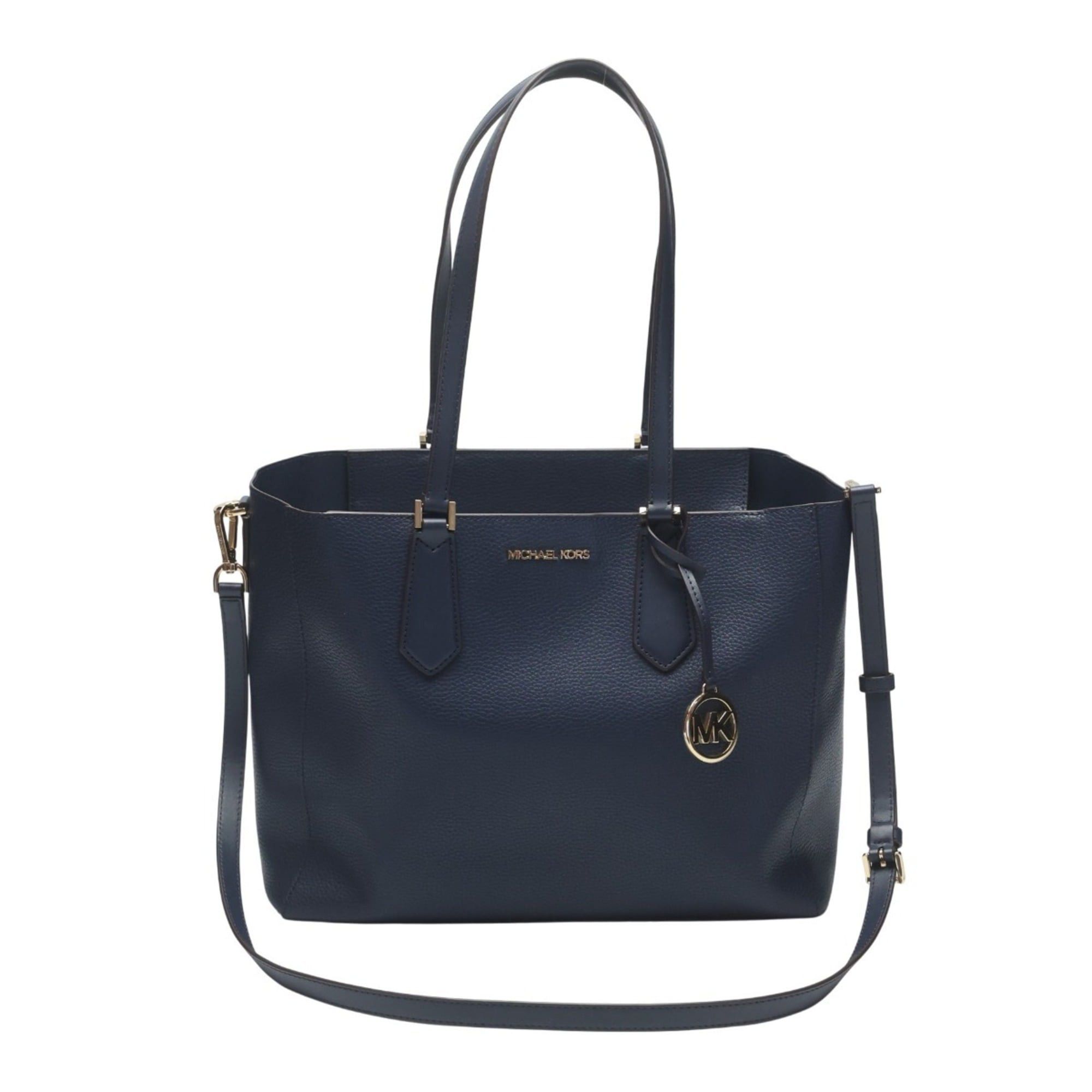 Michael Kors Michael Kors Tote Bag Shoulder Leather 35H0GKFT9T Navy Size ONE SIZE - 1 Thumbnail