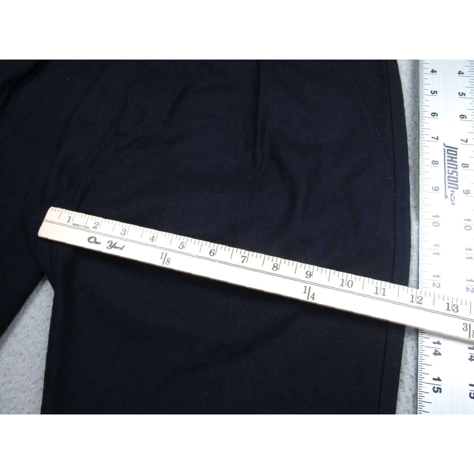 Vintage VINTAGE Weber Weber Sartoria Pants Mens 52 Navy Wool Cashmere Dress Trousers Italy Size US 36 / EU 52 - 5 Thumbnail
