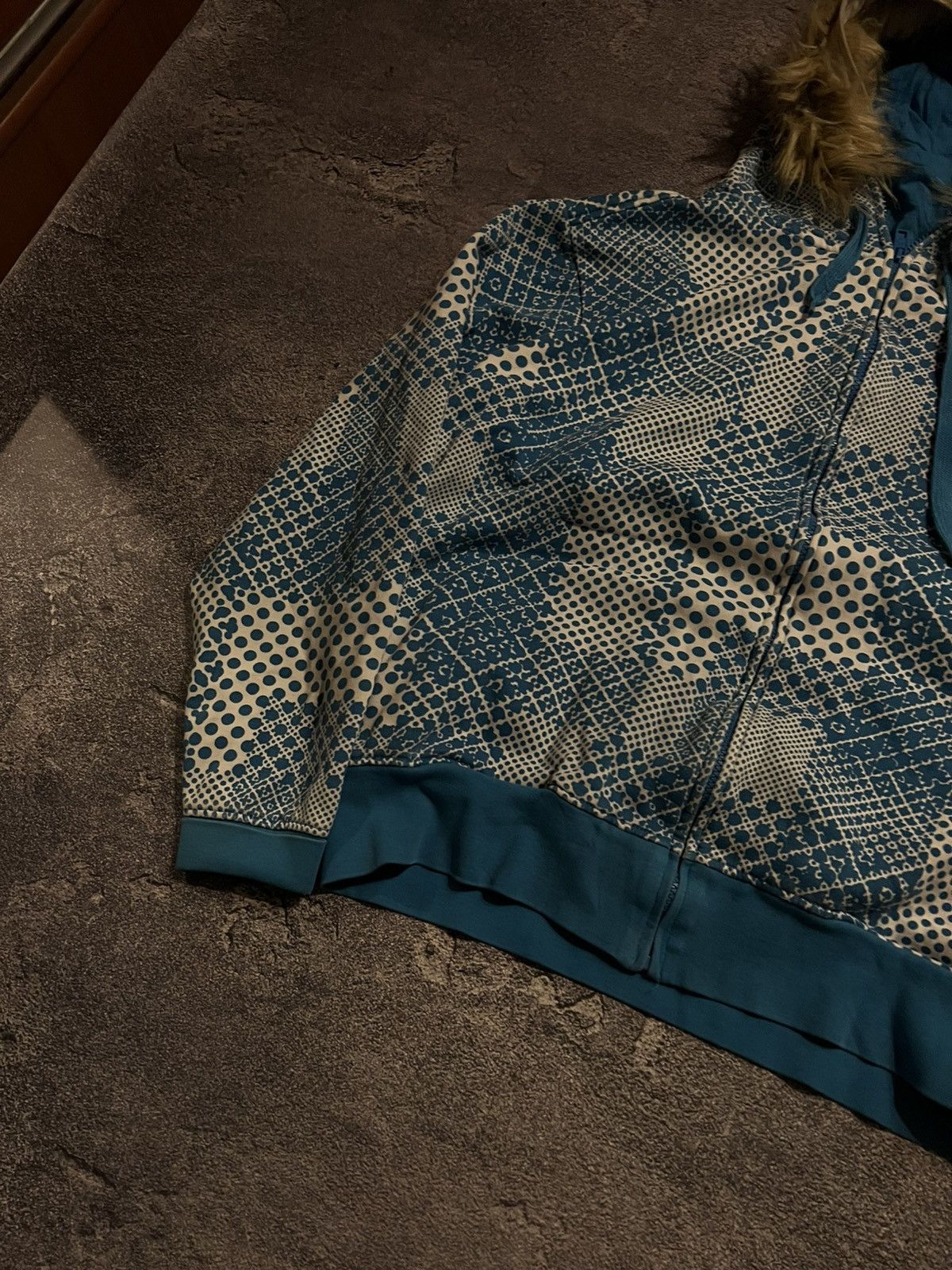 Japanese Brand Number Nine Style Y2K Zip / Archive Glamour With Fur Drip Size US M / EU 48-50 / 2 - 4 Thumbnail