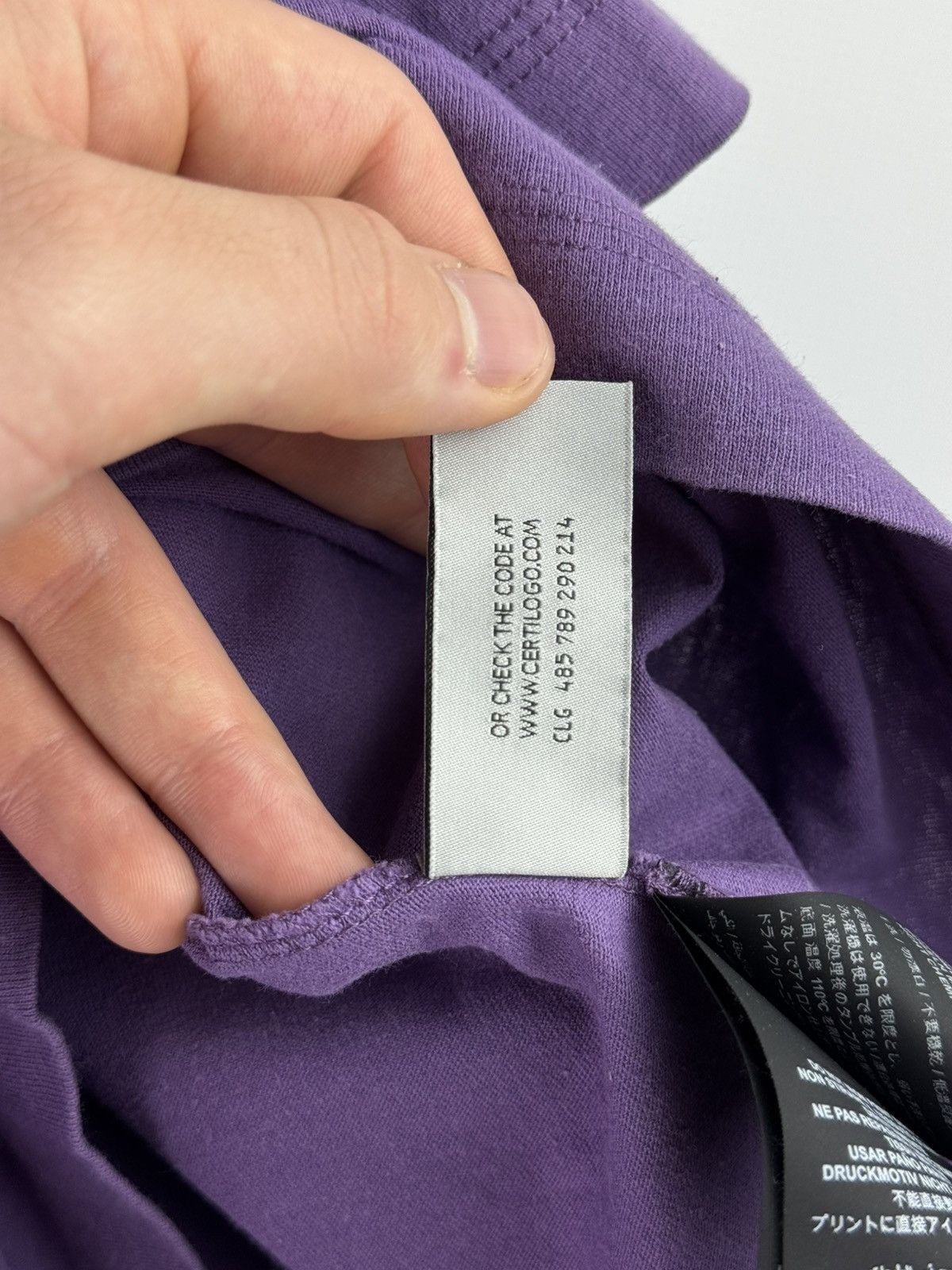 Palm Angels Palm Angels Cactus S/S T-Shirt Purple Size US M / EU 48-50 / 2 - 8 Thumbnail