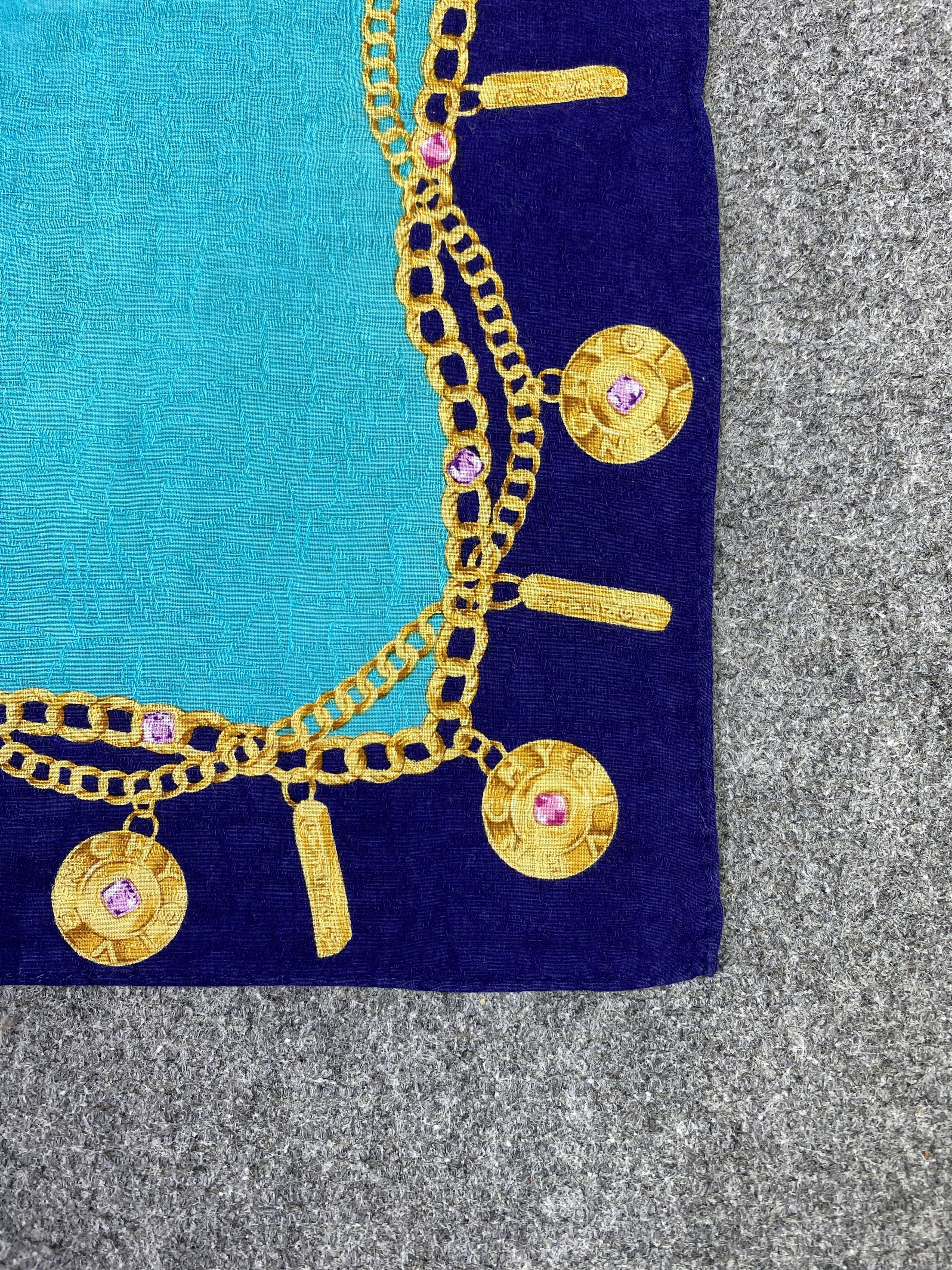 Celine Vintage Celine Handkerchief / Neckerchief KT0064 Size ONE SIZE - 5 Thumbnail