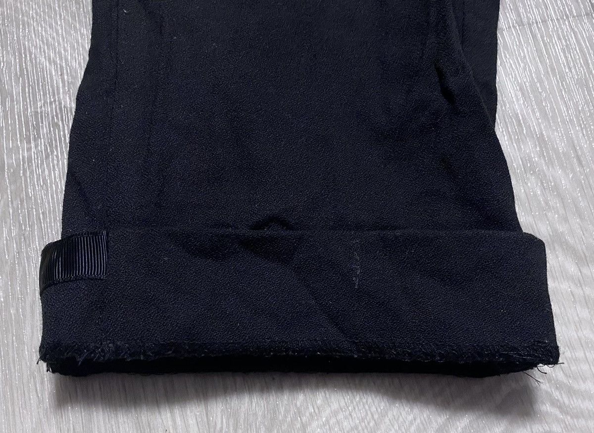 These Glory Days These Glory Days T Ollie Pants Drawstring Black Wool Trouser Size US 32 / EU 48 - 9 Thumbnail