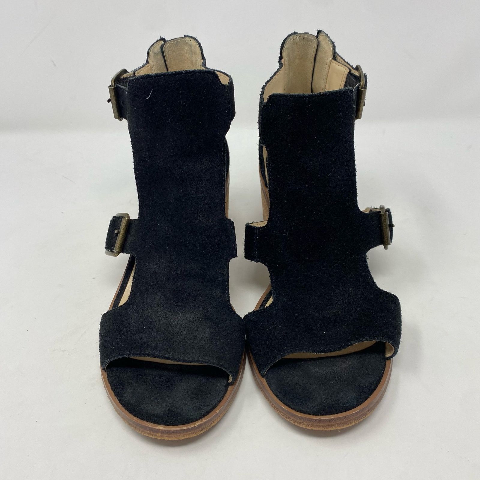 Other Sole Society Black So-Tonni Heels Sandals Shoes Womens 7 Size US 7 / IT 37 - 3 Thumbnail