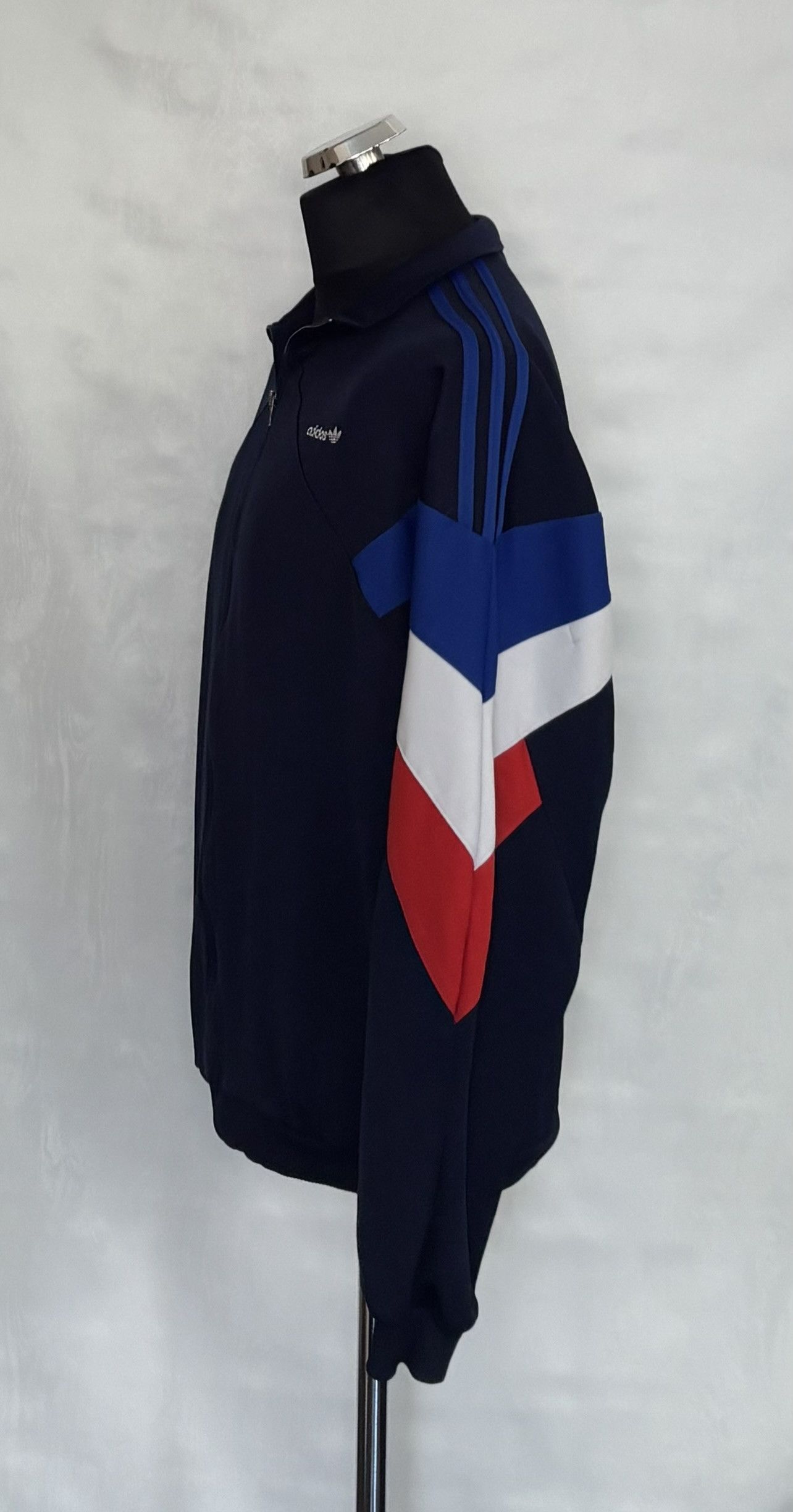 Adidas Adidas Originals France vintage 90s zip sweatshirt size. XL Size US XL / EU 56 / 4 - 3 Thumbnail