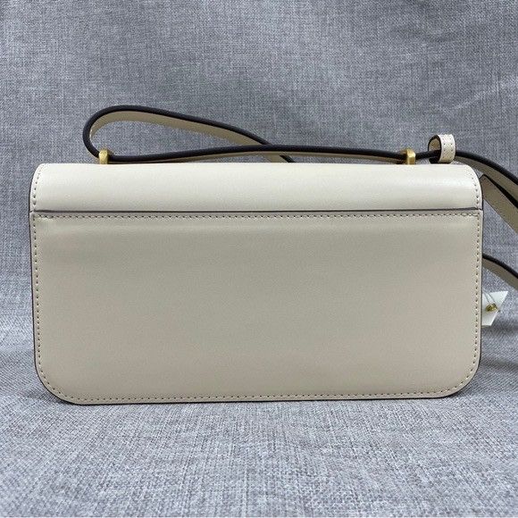 Tory Burch TORY BURCH Eleanor New Cream Small Convertible Shoulder Bag Size ONE SIZE - 5 Thumbnail