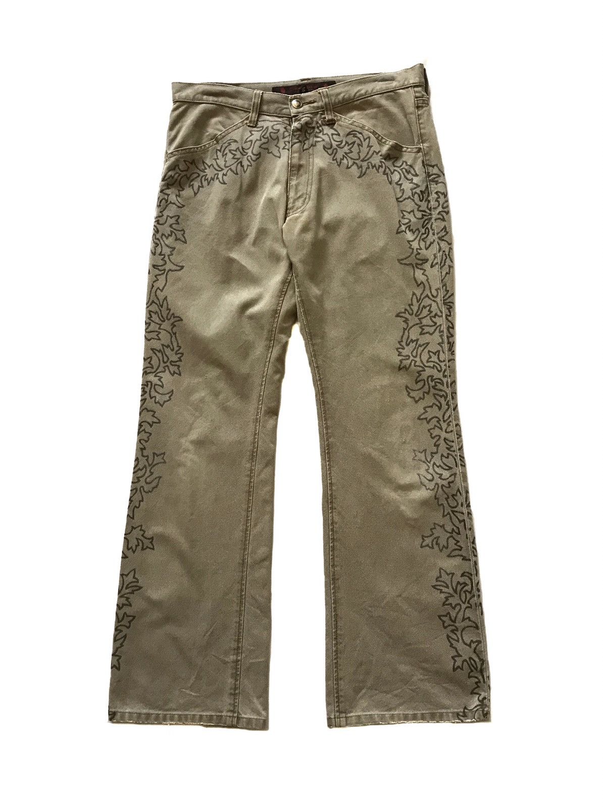 14th Addiction × Beauty Beast × Japanese Brand CUSTOM CULTURE PUNK STYLE TROUSER PANTS Size US 30 / EU 46 - 1 Thumbnail