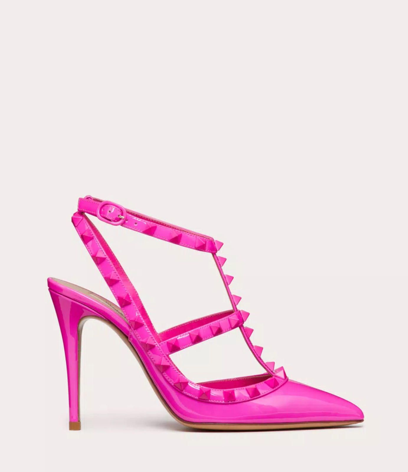 Other Valentino Rockstud Ankle Strap Pump Size US 7.5 / IT 37.5 - 1 Thumbnail