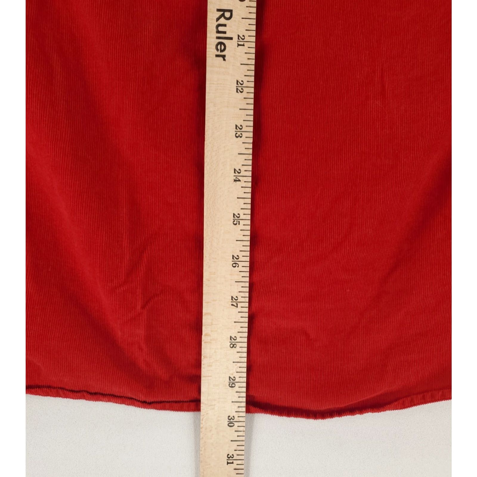 Polo Ralph Lauren Polo Ralph Lauren Shirt Button Down Corduroy Red Long Sleeve Mens XL Size US XL / EU 56 / 4 - 6 Thumbnail
