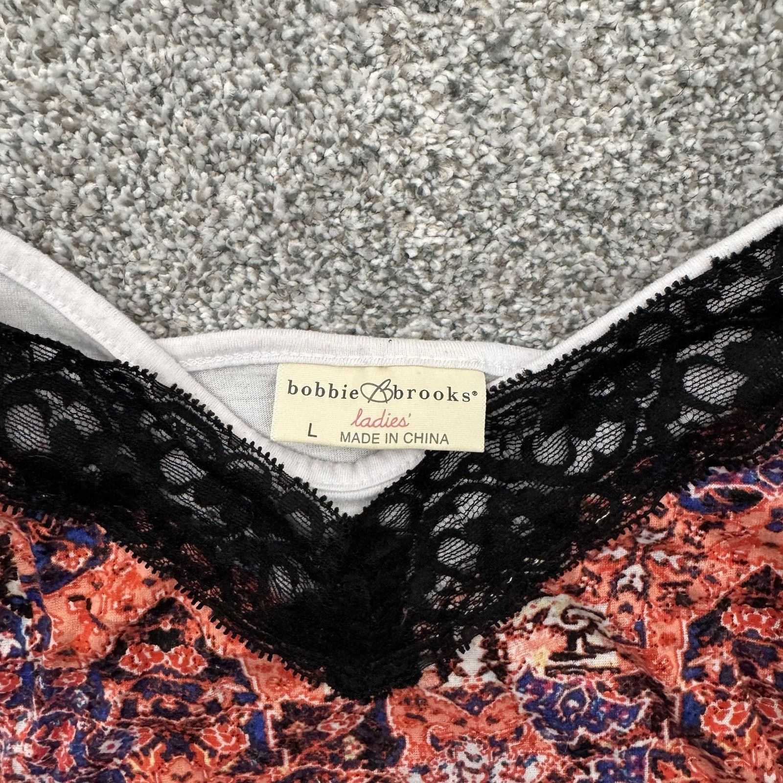 Other Y2K Inspired Top Large Lace Trim Cami Boho Coquette Romantic Size L / US 10 / IT 46 - 4 Thumbnail