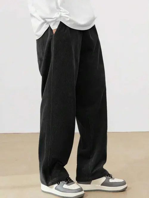 Japanese Brand corduroy Straight-Leg Pants Casual fit trousers Size US 32 / EU 48 - 4 Thumbnail