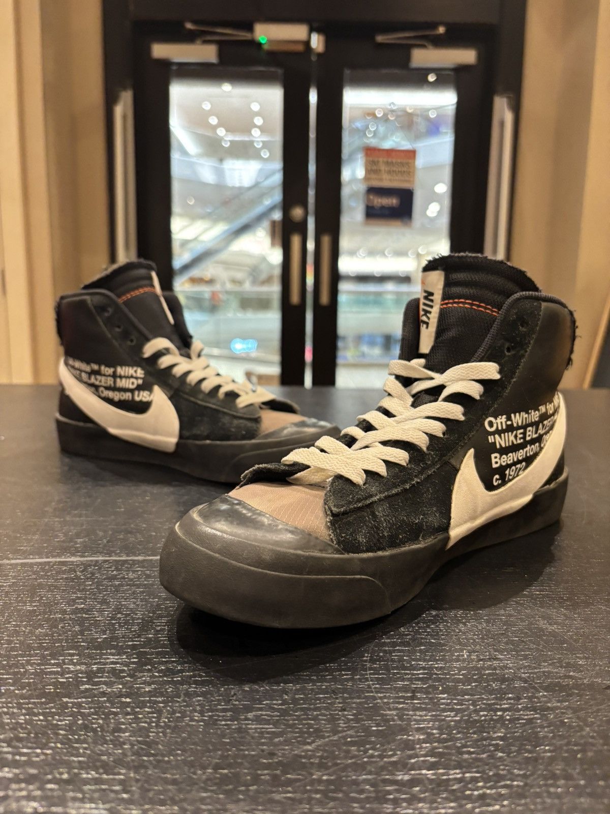 Nike Nike X Off White Blazer Mid ‘Grim Reaper’ Size US 9 / EU 42 - 2 Thumbnail