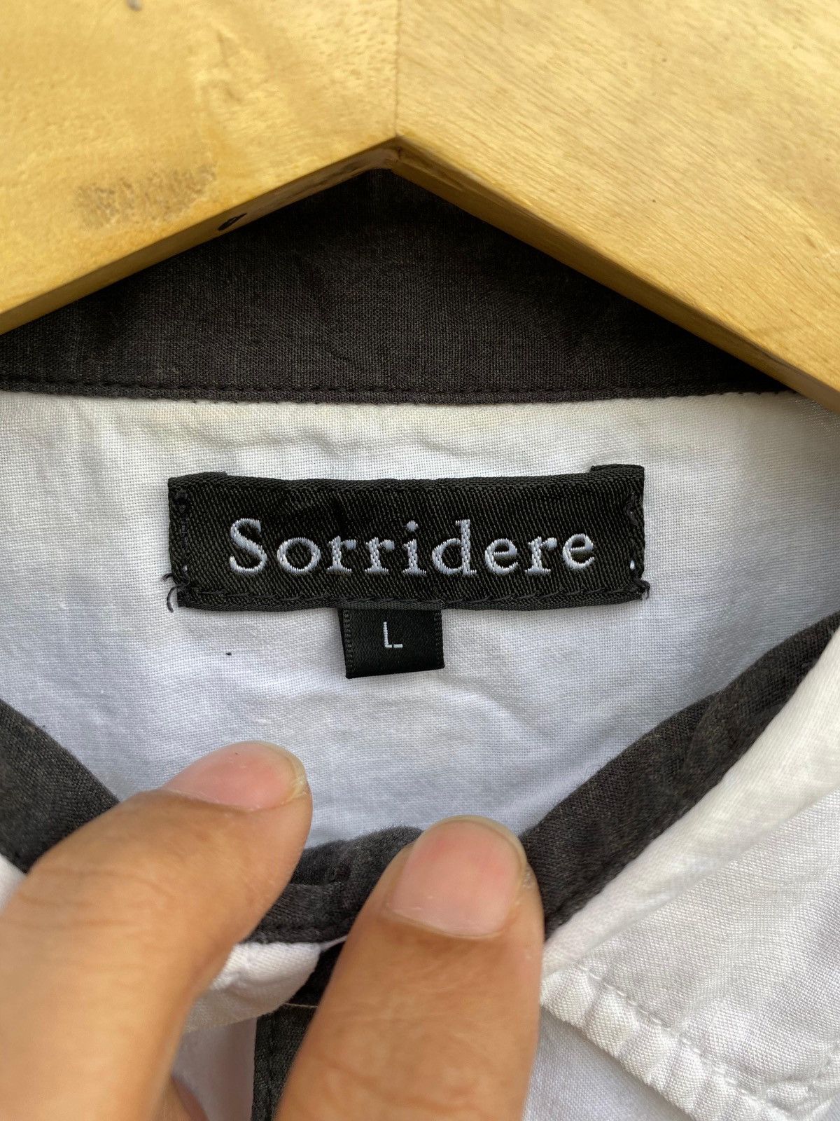 If Six Was Nine Sorridere Layered Hoodie Shirt Built-in Button-Up & Plaid Size US L / EU 52-54 / 3 - 11 Thumbnail