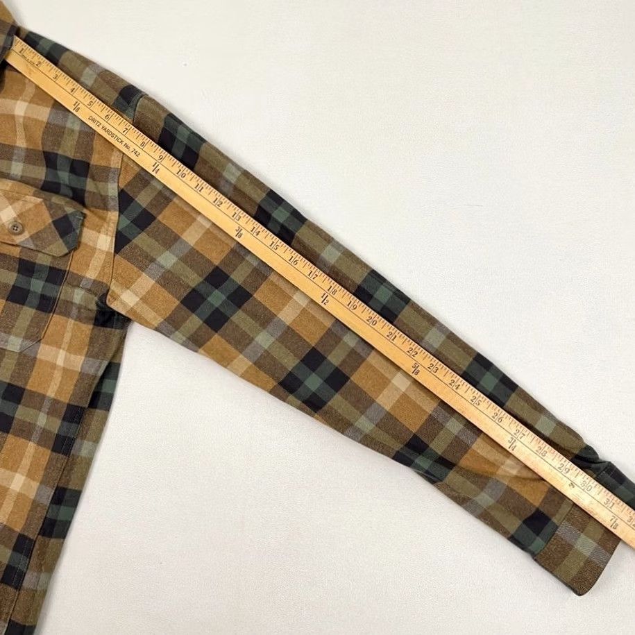 Patagonia Patagonia Fjord Flannel Shirt Mens L Brown Plaid Organic Cotton Button Up Hiking Size US L / EU 52-54 / 3 - 6 Thumbnail