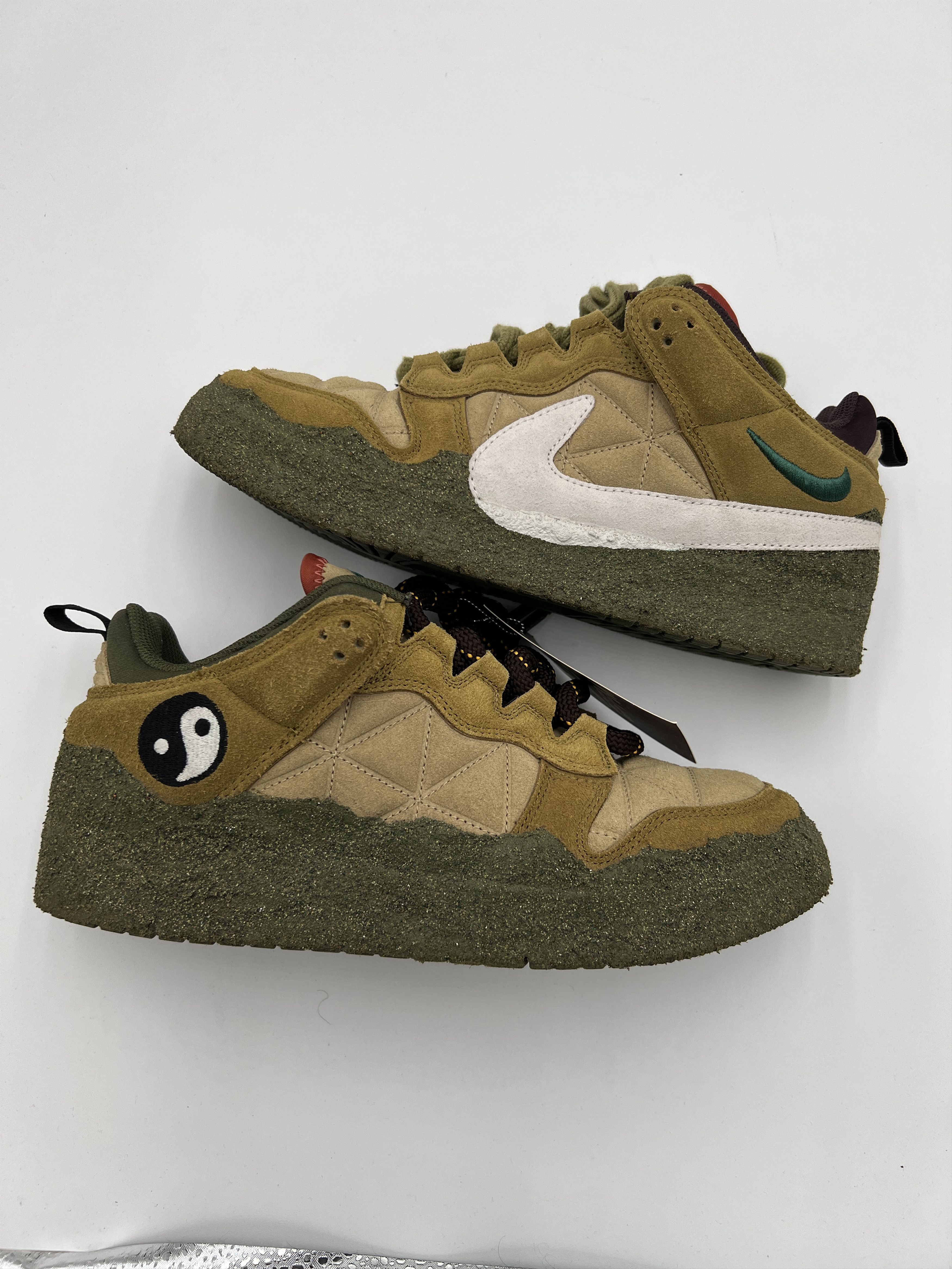 Cactus Plant Flea Market × Nike Nike CPFM Flea 1 Cactus Plant Flea Market Desert Moss Size US 10.5 / EU 43-44 - 2 Thumbnail