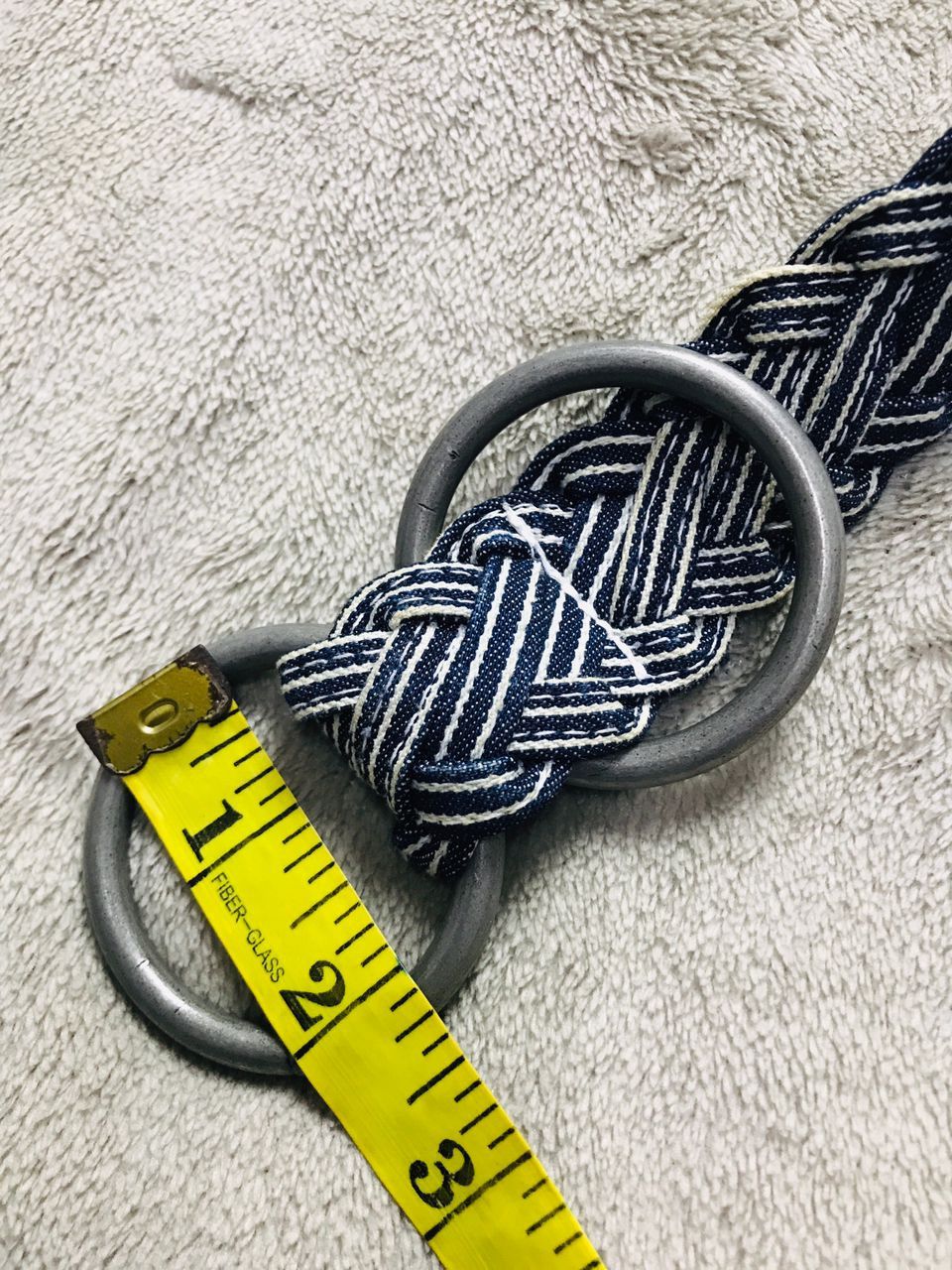 Handmade Handmade Denim Embroidered Belt Size ONE SIZE - 6 Thumbnail