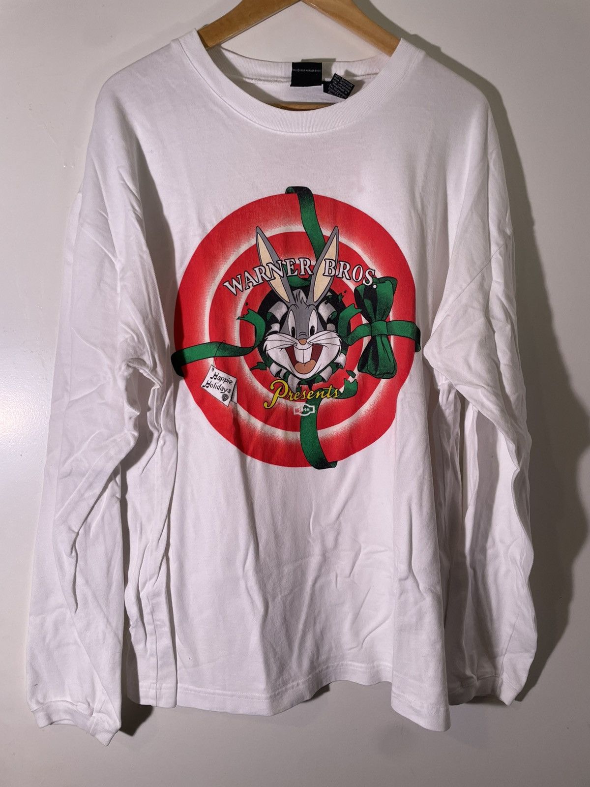 Vintage 90’s VTG Vintage 1996 Bugs Bunny Looney Tunes Retro T Shirt Size US L / EU 52-54 / 3 - 1 Thumbnail