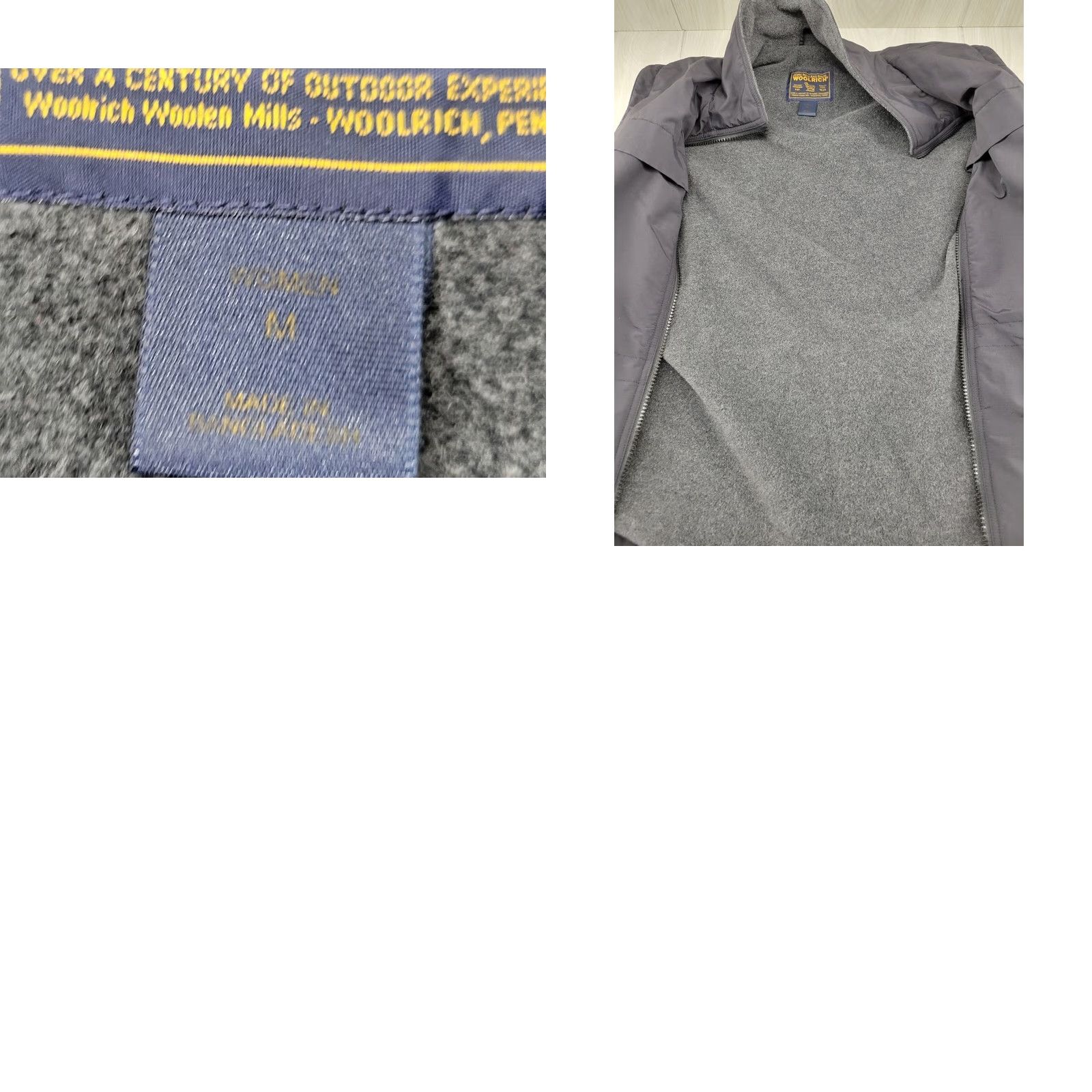 Vintage Woolrich Vest Black Zip Fleece Lined Woolrich Women’s Size Medium Vest Black Zip Fleece Lined Size M / US 6-8 / IT 42-44 - 8 Thumbnail