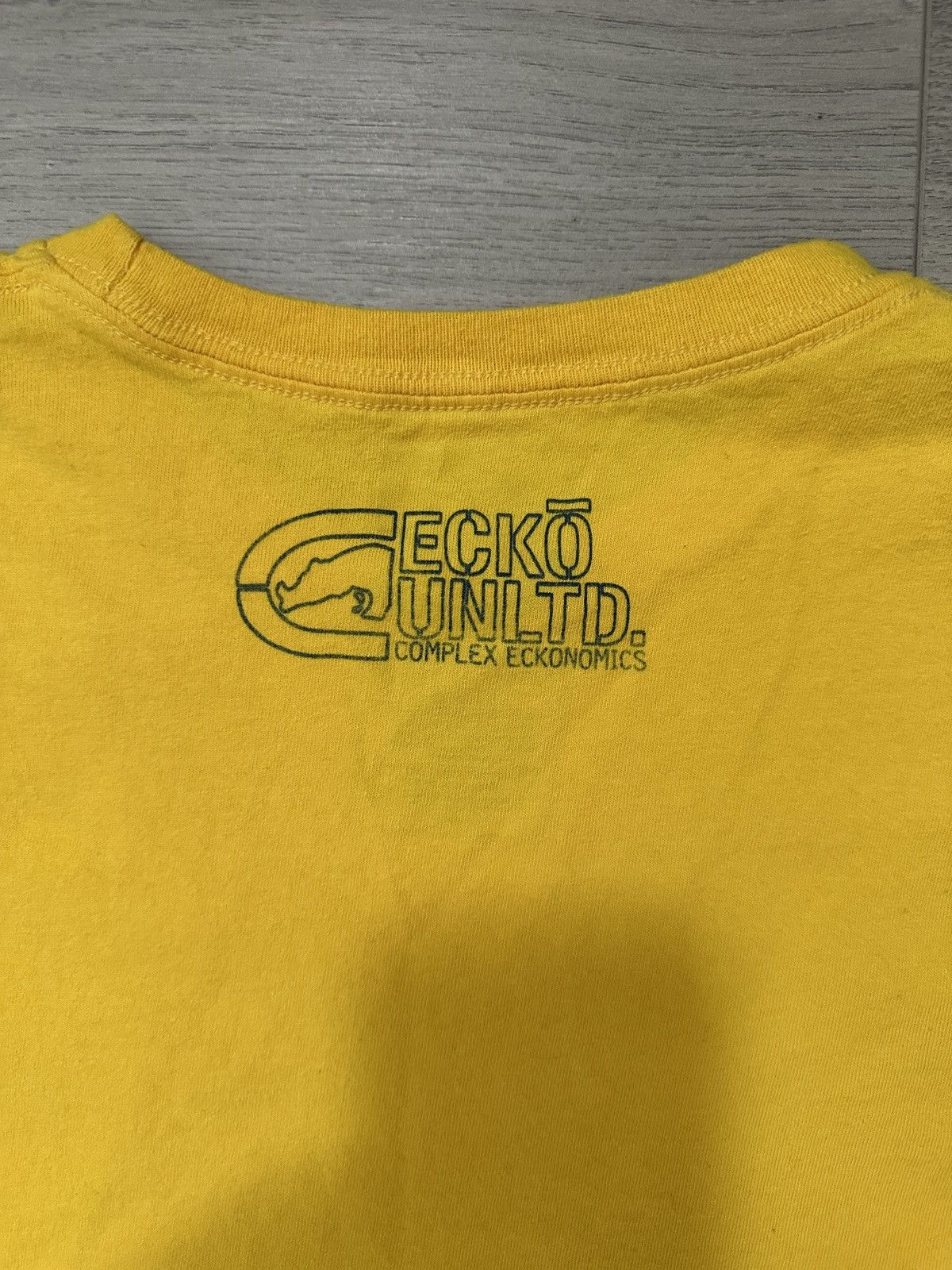 Ecko Unltd. Y2K Ecko Untld. Yellow Rhino Graphic Tee 🦏 Size US L / EU 52-54 / 3 - 4 Thumbnail