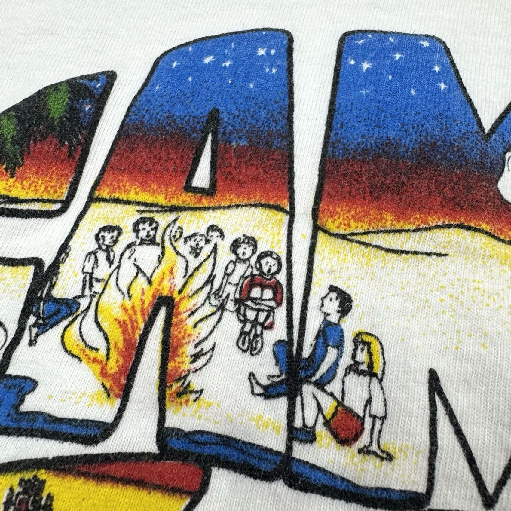 Vintage VINTAGE French Camp T Shirt Adult Medium 80s Outdoor Le Professeur Size US M / EU 48-50 / 2 - 5 Thumbnail