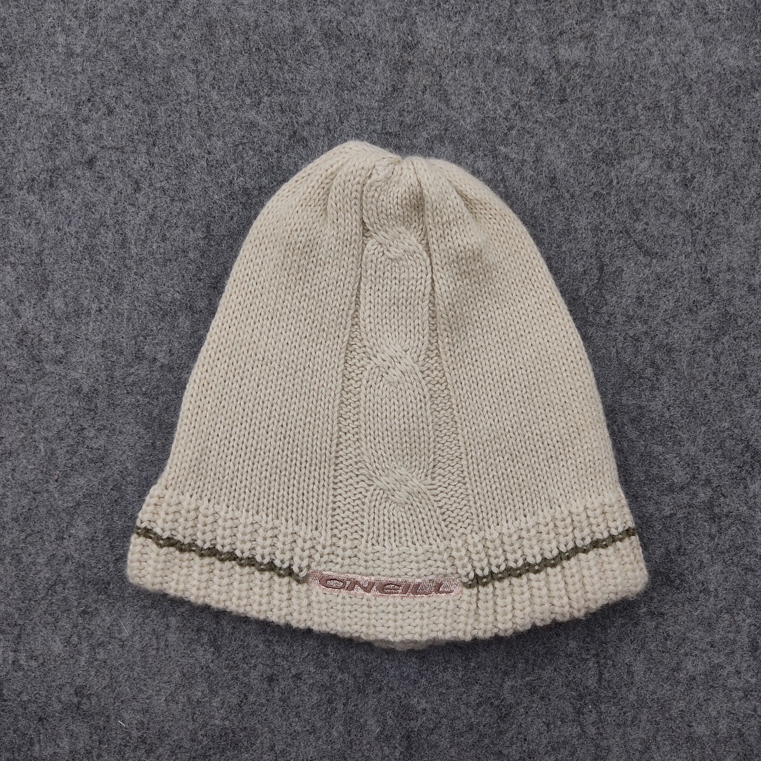 O'Neill × Vintage Vintage Oneill Knit Beanie / Snow Hat / Snow Cap Size ONE SIZE - 1 Thumbnail
