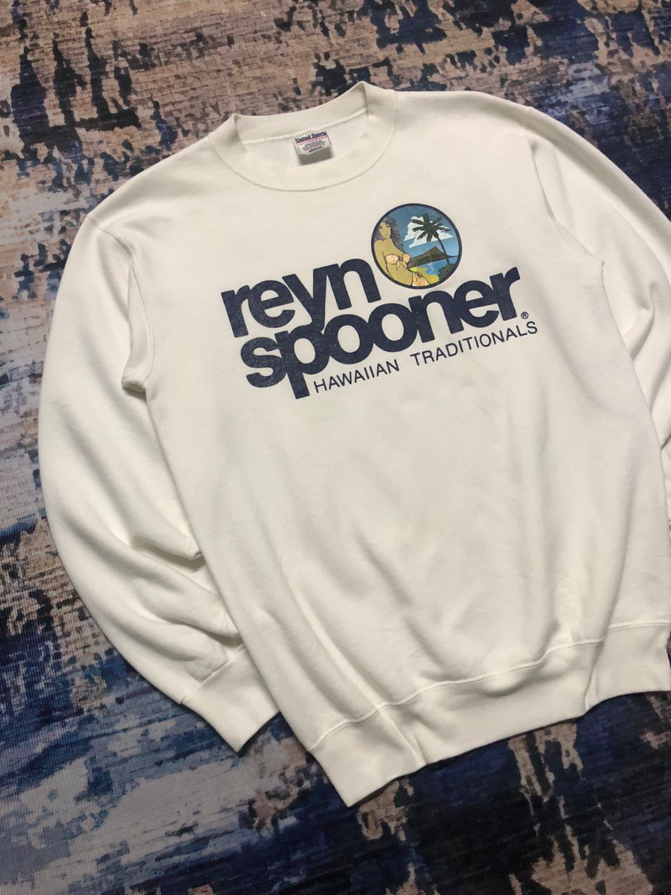 Vintage Vintage Ryn Spooner Hawaiian Traditionals Sweatshirt Size US M / EU 48-50 / 2 - 5 Thumbnail