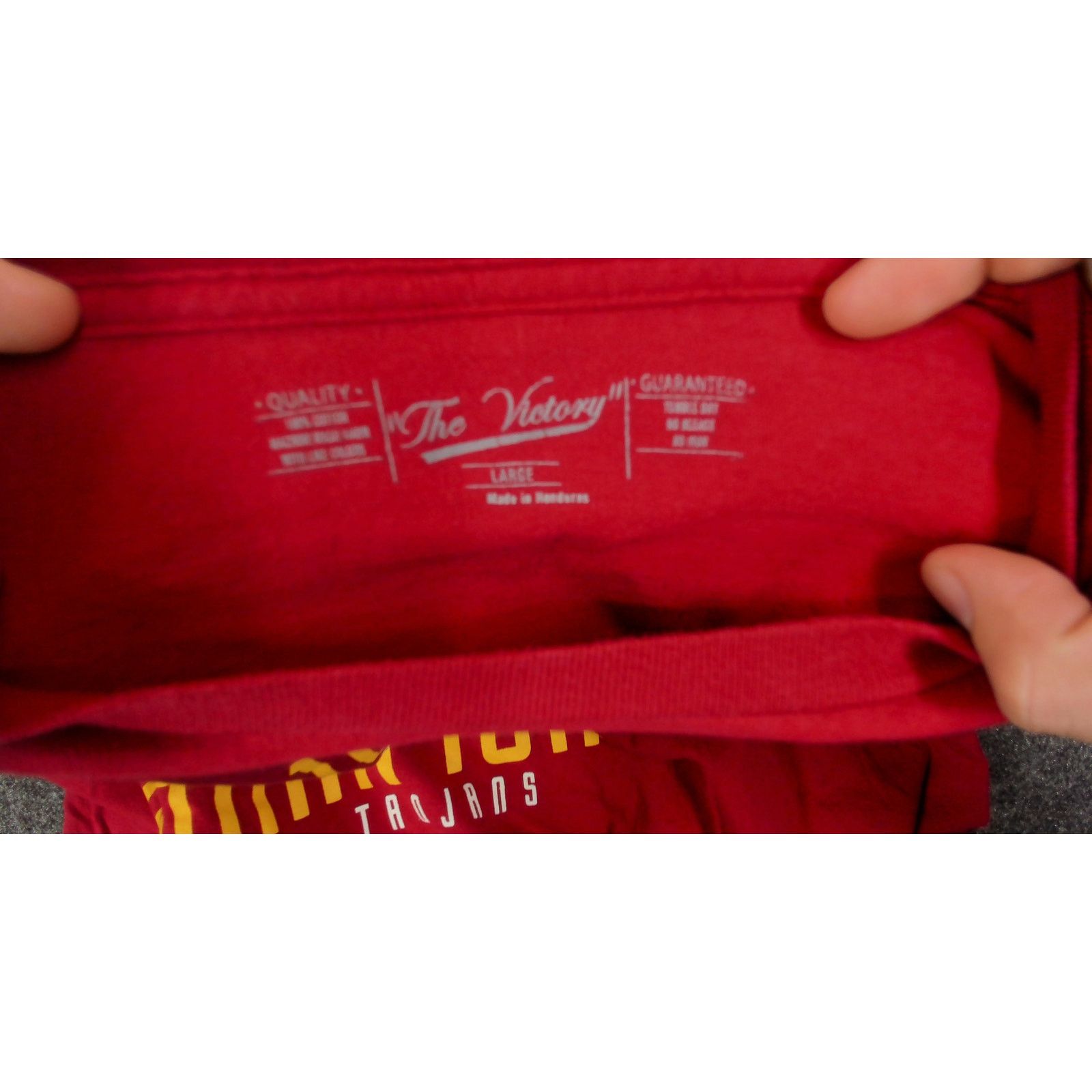 Victory Sportswear The Victory 2017 USC Trojans Pac-12 Champions Collegiate Tee Size US L / EU 52-54 / 3 - 5 Thumbnail