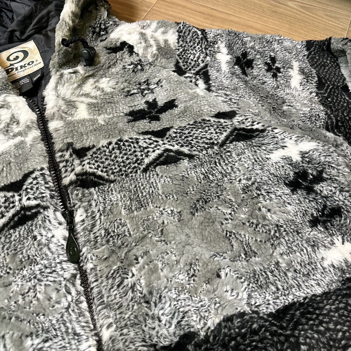 If Six Was Nine × Le Grande Bleu (L.G.B.) Vintage Piko fauxfur jacket Size US XL / EU 56 / 4 - 10 Thumbnail