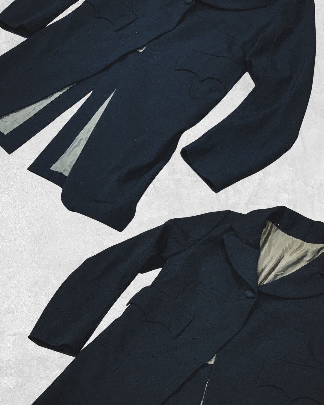 Undercover A/W 97 'Leaf' Smock Neck Wool Long Coat Size US S / EU 44-46 / 1 - 3 Thumbnail